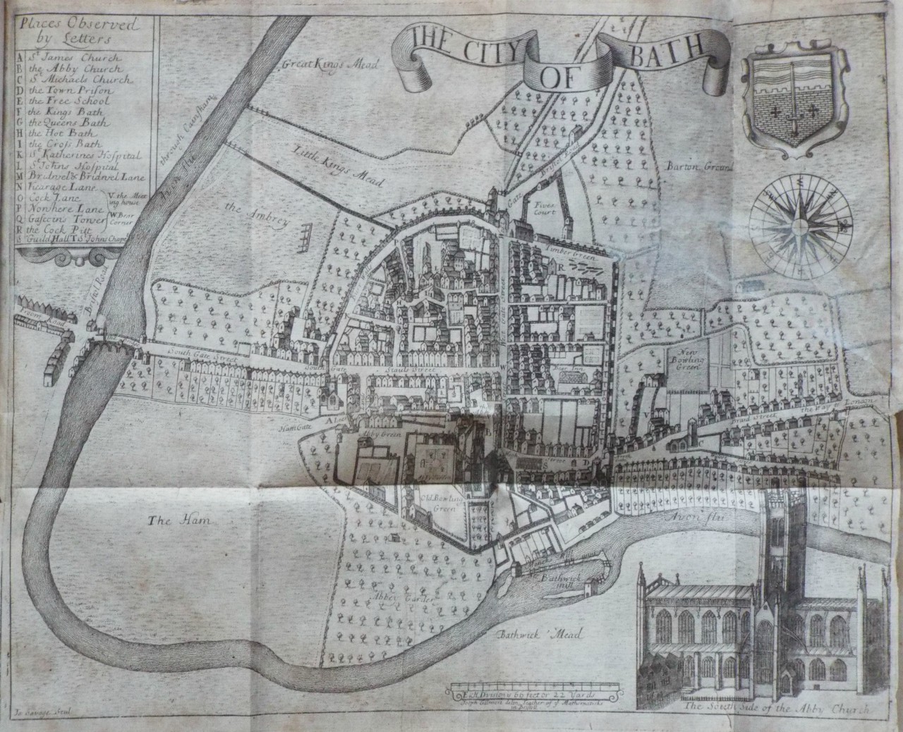 Map of Bath - Bath